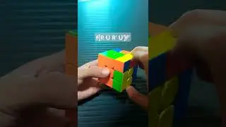 Simple OLL Case You Must Know Part 3 | #easy #cfop #rubikscube #speedcubing #rubik #cubing #shorts