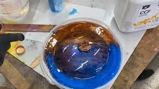 Making a RAVEN DARKHOLME Epoxy Resin Bowl