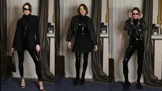 3 Looks, 1 Latex Catsuit: 