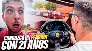 CUMPLIENDO UN SUEÑO: CONDUZCO UN FERRARI POR PRIMERA VEZ!