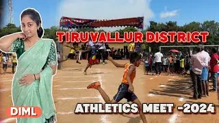 TIRUVALLUR DISTRICT MEET 2024 | DAY IN MY LIFE #subscribe @SharmysVlogs