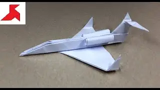 DIY ✈ How to make a PRIVATE JET PLANE from A4 paper