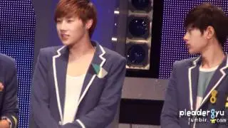 [Fancam] 110608 Sunggyu so cute 청주사랑더하기콘서트