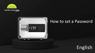 CRC-5022 : Cold Room Panel (Positive Temperature) - How to set a password