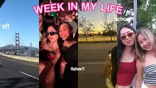 college week in my life as a biology major (FISHER, sf, school)