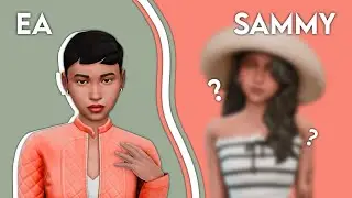 EA Sims ein Makeover geben!🧡 | Create a Sim | Die Sims 4 | German/Deutsch
