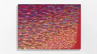Piero Dorazio I Ad Villam IX, 1974-75