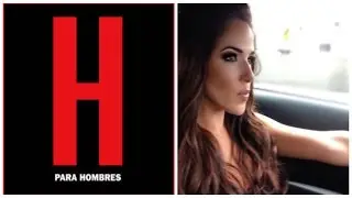 Sylvia Sáenz Revista H para Hombres Agosto 2016