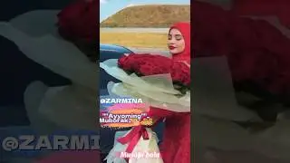 Zarmina🙋🏻‍♂️ Tugulgan🎊 ayyoming❤️ muborak🌹 #love 💕