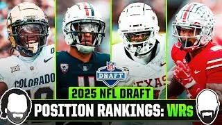 Ranking The Top Wide Receivers Of The 2025 NFL Draft Class