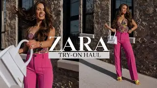 ZARA SPRING/SUMMER TRY-ON FASHION HAUL 2022 (NEW IN & STYLING) | Lauren Peletier