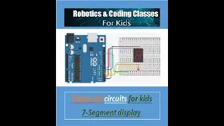 7 segment display| Tinkercad circuit| Project 2|