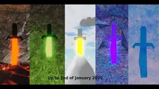 All Hidden Blades In Treasure Quest (remastered) | Roblox