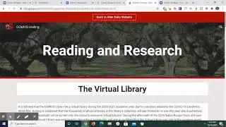 COVID-19 Paper - Evaluating Your Resources/Evidence