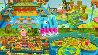 Fall Guys // All 6 New Maps [Season 5]