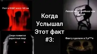 Когда услышал этот факт: #3