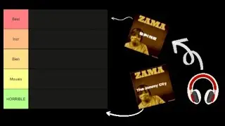 Je classe mes Nouvelles chanson dans une TierList !