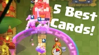 5 BEST CARDS IN CLASH ROYALE! (My Opinion) | Clash Royale