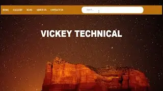 How to Create Responsive Search Box in Html & Css.