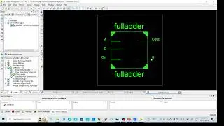 VHDL code for Full Adder  in Xilinx, VHDL basics, Full Adder, Xilinx Tutorial, Full adder vhdl code