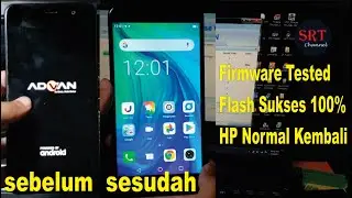 Cara Flash Advan Nasa Model 5202 Bootloop 100% Sukses