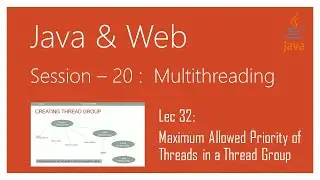 Multithreading in Java | #32 | To Get & Set Maximum Allowed Priority of Threads in a Thread Group