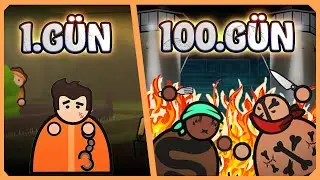 100 Günde Kaçmanın İmkansız Olduğu Hapishane - Prison Architect Türkçe