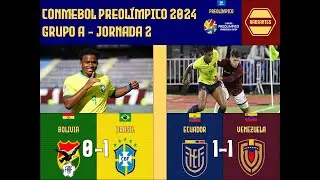 DÍA 3 - CONMEBOL PREOLÍMPICO 2024 | GRUPO A - JORNADA 2