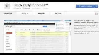 Batch Reply for Gmail