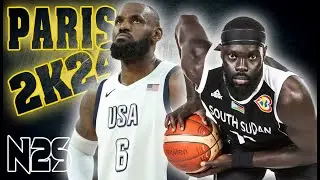 🏀SOUTH SUDAN vs USA | PARIS 2K24