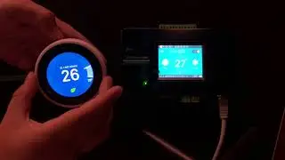 Термостат Nest и кондиционер (через CoolmasterNet)