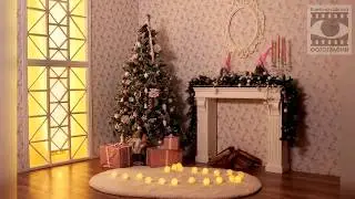 Одна из новогодних локаций в Киевской Школе Фотографии.