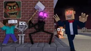 Monster School: Mr.Funny Dummy Challenge - Minecraft Animation (WeCraft Animation DELETED VİDEO)