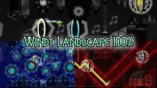 Windy Landscape 100% (Geometry Dash) | Mdog5