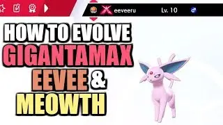 How to Evolve Special Gigantamax Eevee and Meowth in Pokemon Sword and Shield