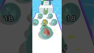 Ball Run 2048 gameplay Android ios #shorts #shortvideo #youtubeshorts #trending #viral #ballgame
