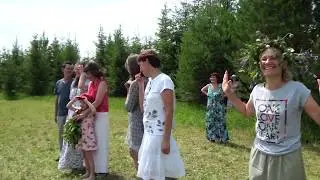 игровой хоровод - топиться в огороде баня. Иван Купала HD 2019 Глазов Удмуртия Родники