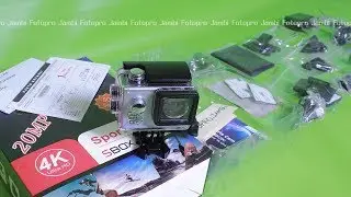 Action Cam Terbaru - SBox Video 4K 20MP Sony Sensor ORIGINAL