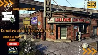 GTA 5 - Mission #gameplay #30 -The Construction Assassination [4K 60fps]