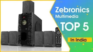 Top 5 Best Zebronics Multimedia Speakers System || top 5 Home Theater || In India