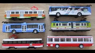 TOY TRAMS/TOY TROLLEYBUSES