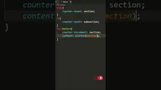 Automatic Numbering With CSS Only | CSS Counter 