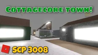I Built A Cottagecore Town In Roblox Ikea SCP 3008!