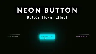 Glowing buttons | HTML & CSS