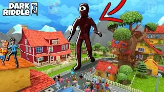 МОНСТР 1000 ДВЕРЕЙ ПРИВЕТ СОСЕД! Новые ТАЙНЫ в Dark Riddle роблокс doors roblox