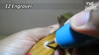 EZ Engraver, Alat Grafir / Ukir Portable Menggunakan Baterai AA - Bahasa Indonesia