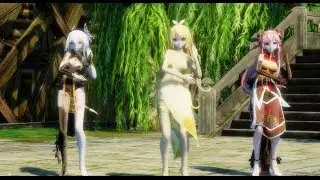 [MMD] Future Rin | Haku | Luka - 神谕法则 Dance