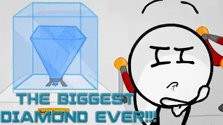 THE BIGGEST DIAMOND EVER!!! | Stealing the Diamond (Henry Stickman Series #3)