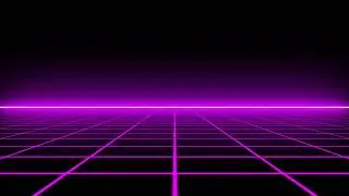 Glowing Purple Grid Lines Background | Video Loop | Free Download HD