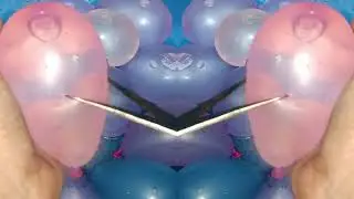 water balloon pop 😨#123#pop#popping#balloon